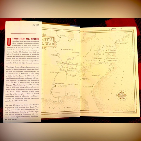 ❤️NWT❤️📚The man who saved the Union Hardcover❤️Ulysses Grant❤️📚 - Picture 4 of 8